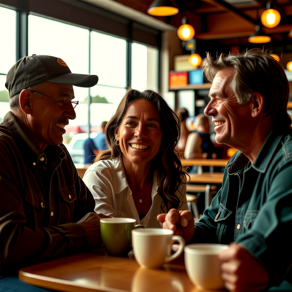 Vets in Cafe